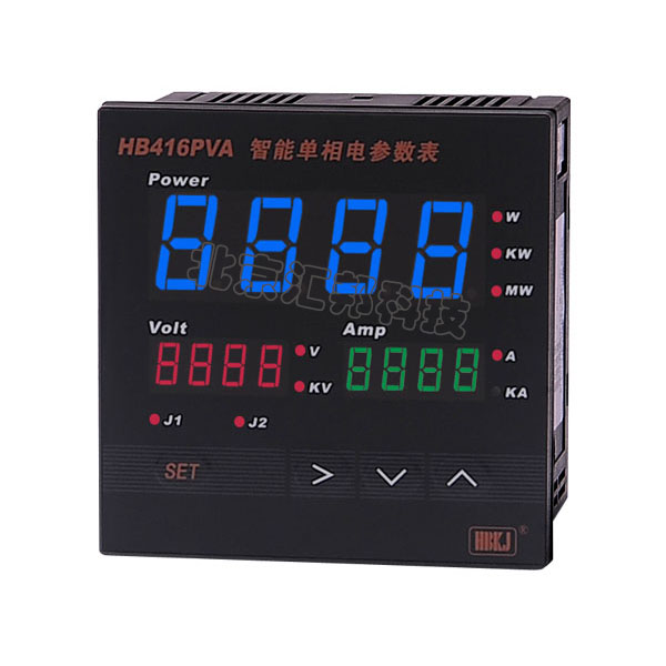 HB416PVA智能單相電參數表