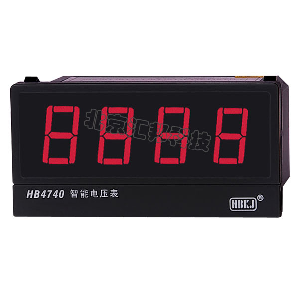 HB4740/HB5740智能交/直流電壓表